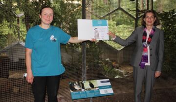 AFZ Rostock offiziell Tierpate für Beos im Zoo Rostock
