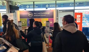 AFZ-Rostock-Stand auf der Jobmesse