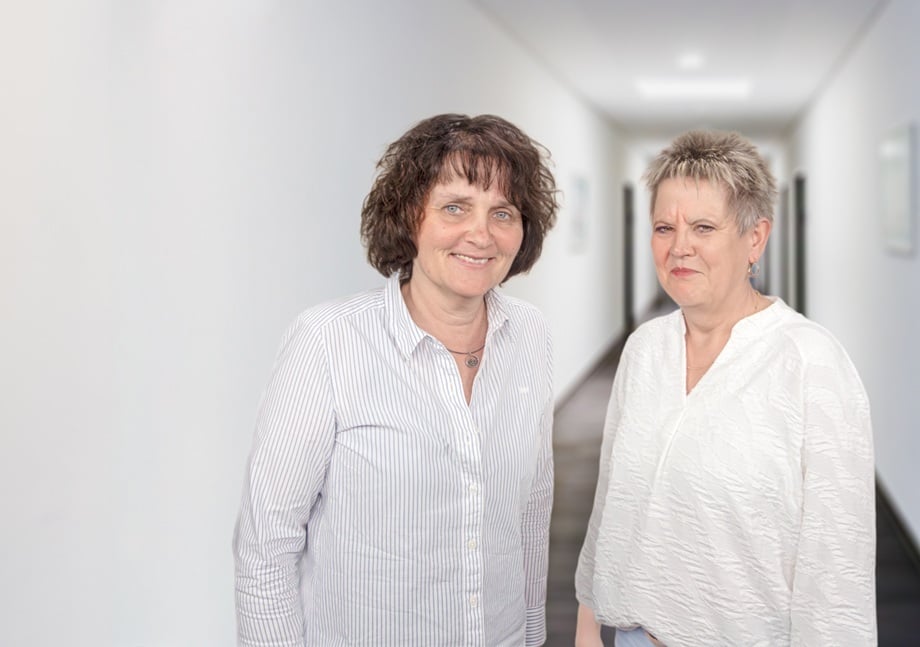 Ansprechpartnerinnen für das Projekt port blu im AFZ Rostock