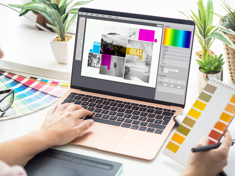 Imagefoto Mitarbeiter Grafik und Print