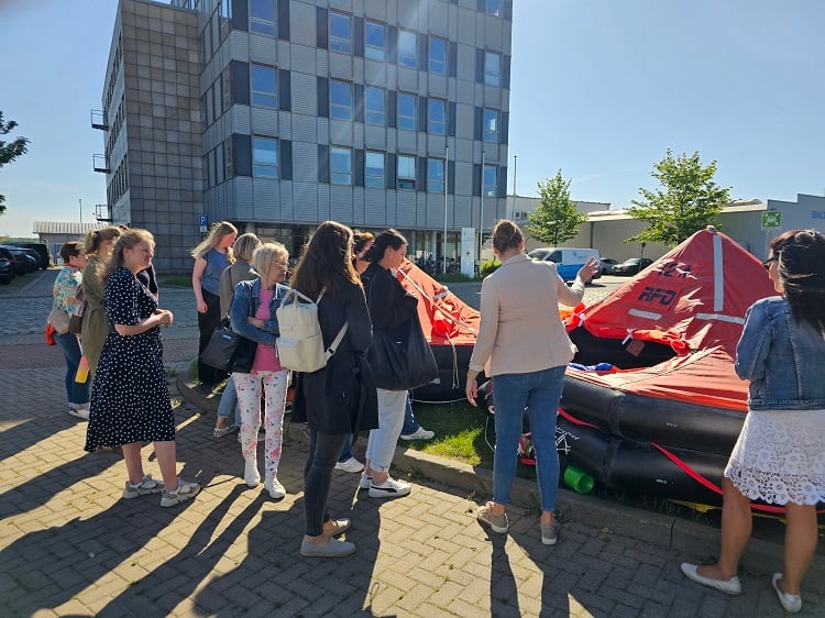 Mitarbeitende des Jobcenters Rostock zu Gast im AFZ Rostock