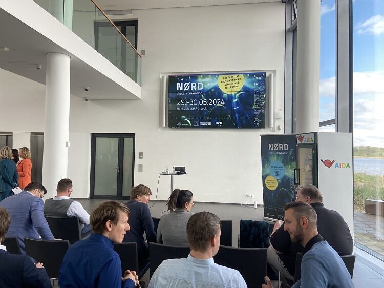 Pre Event zur Digitalmesse NØRD im Headquarter von AIDA Cruises 