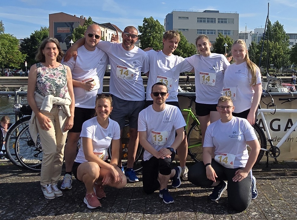 Das AFZ Rostock beim 16. Rostocker Firmenlauf